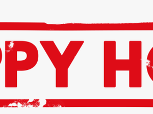 Happy Hour Stamp Psd - Magnit Russia