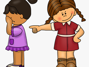 A Clipart Of A Girl Standing Up For Bully Cliparts