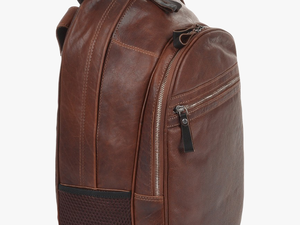 Brown Leather Backpack Png Photo