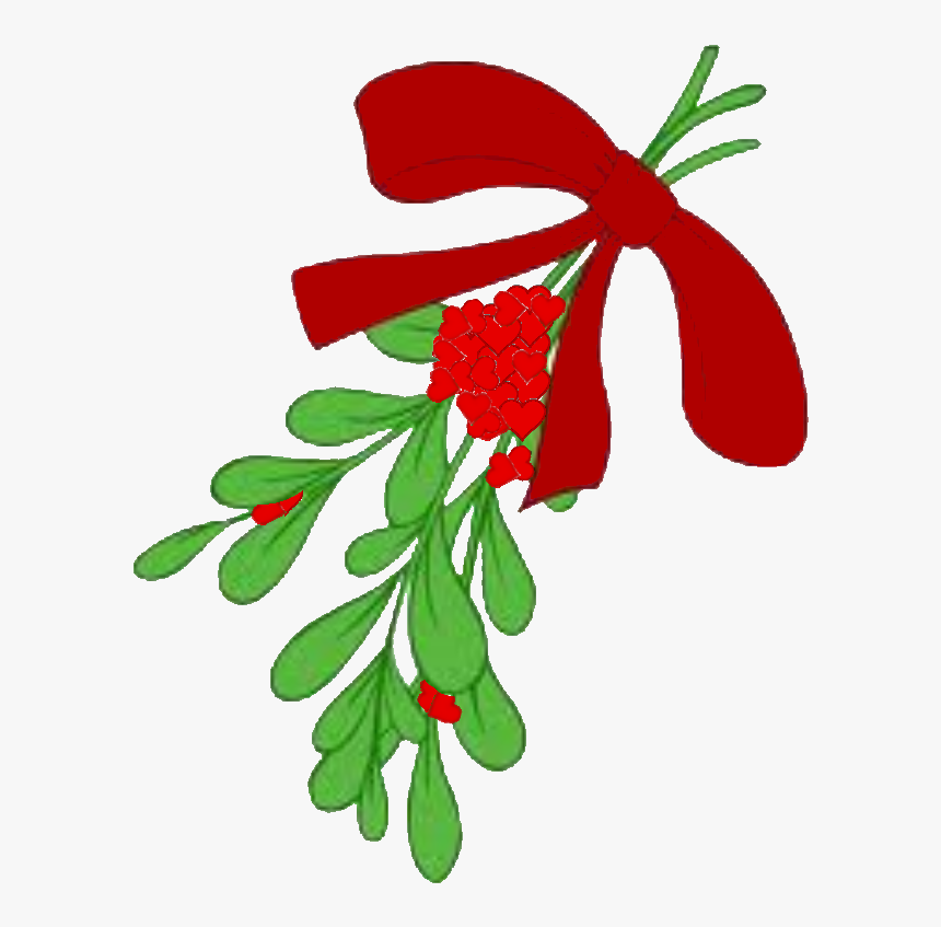 Clip Art Mistletoe In Spanish - 