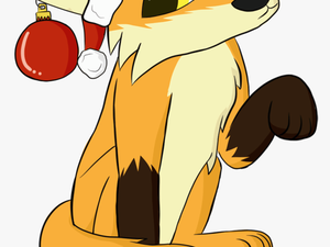 Fox Png Alpha Christmas Wolf Anime Wwwpicturesbosscom - Christmas Foxes Clipart