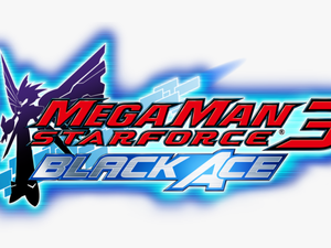 Megaman Star Force 3 Black Ace Logo