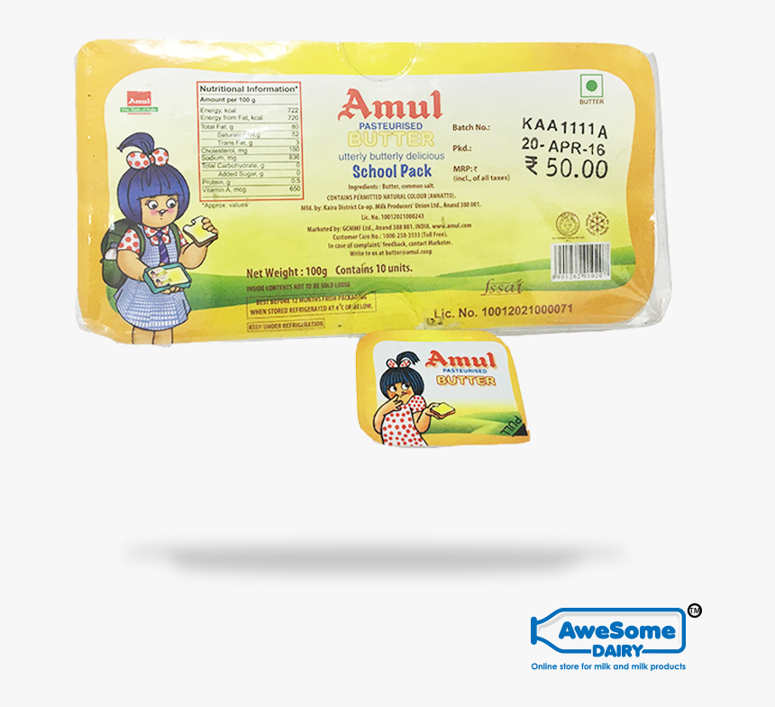 Amul Is The Leading Brand In India For Its Food Products - Amul Butter 100g Price
