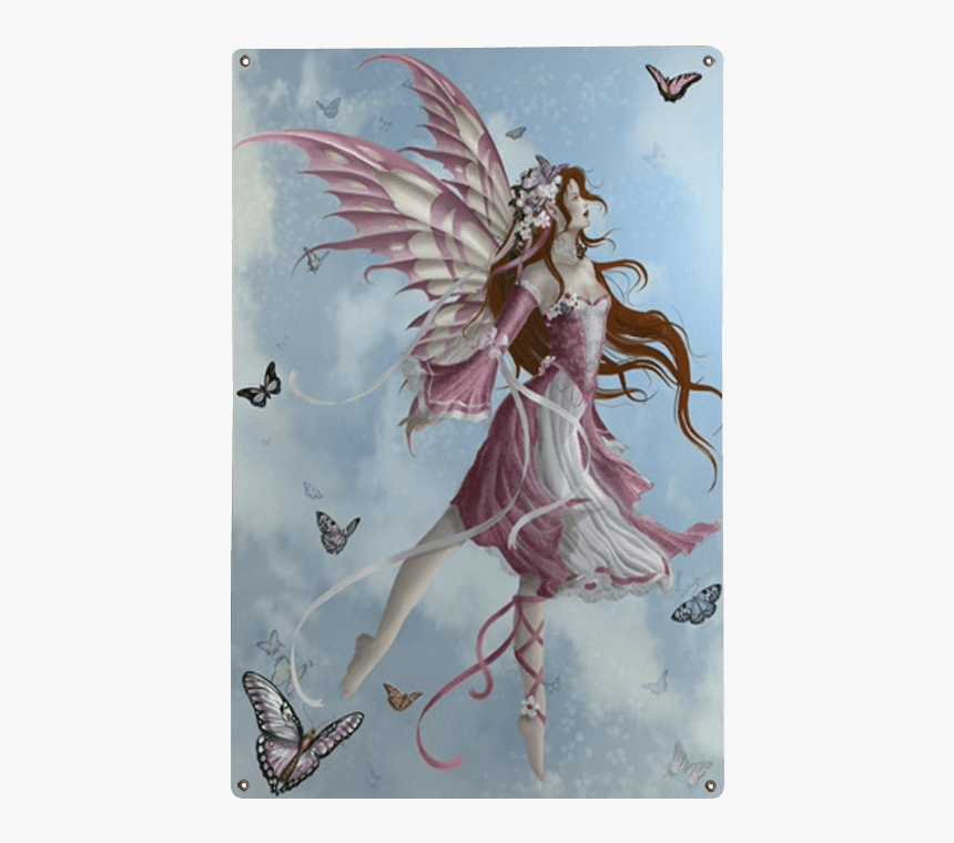 Rose Adagio Metal Fairy Sign - Fairy
