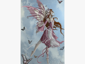 Rose Adagio Metal Fairy Sign - Fairy