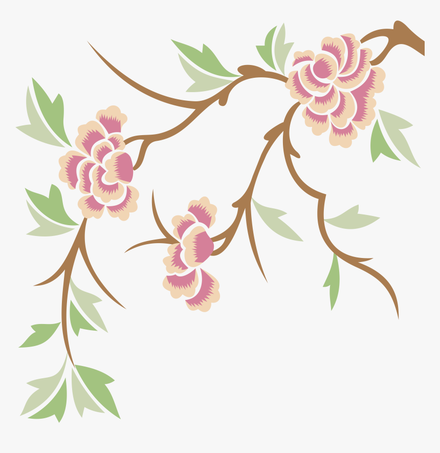 Spring Clipart Floral Ornament