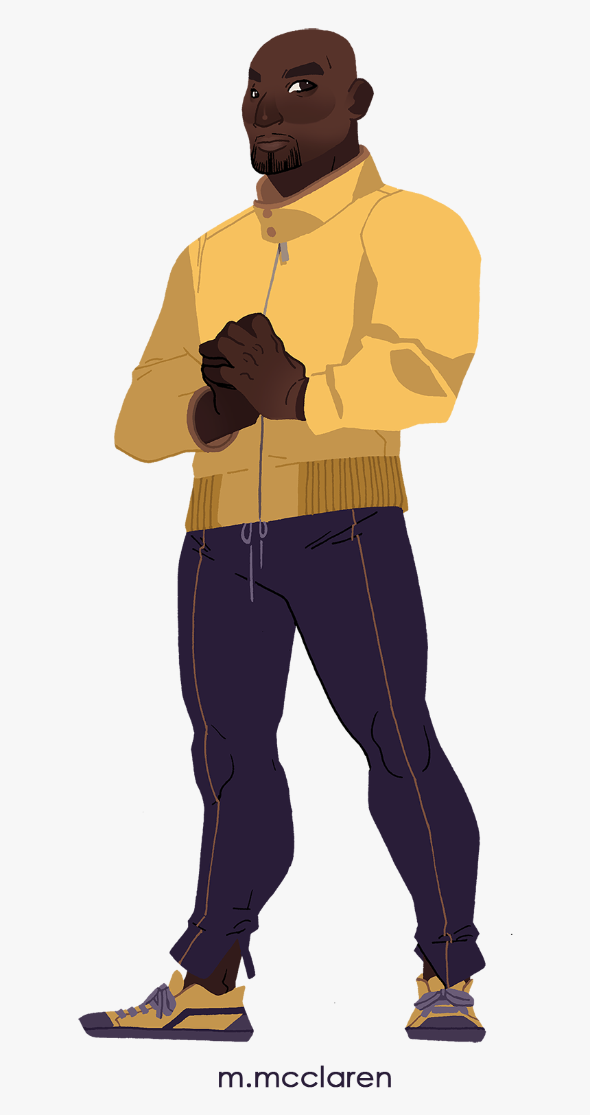 Afro Character Design Male