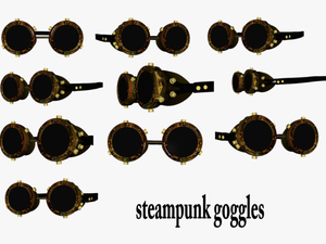 Steampunk Goggles Clipart