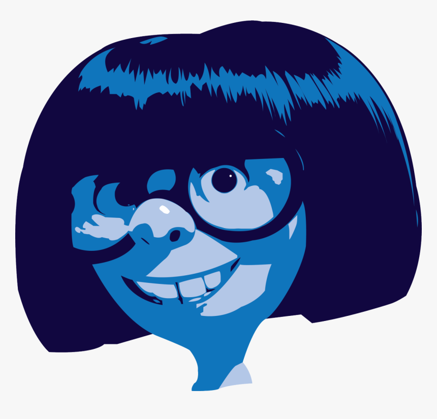 Face Trace Edna - Cartoon