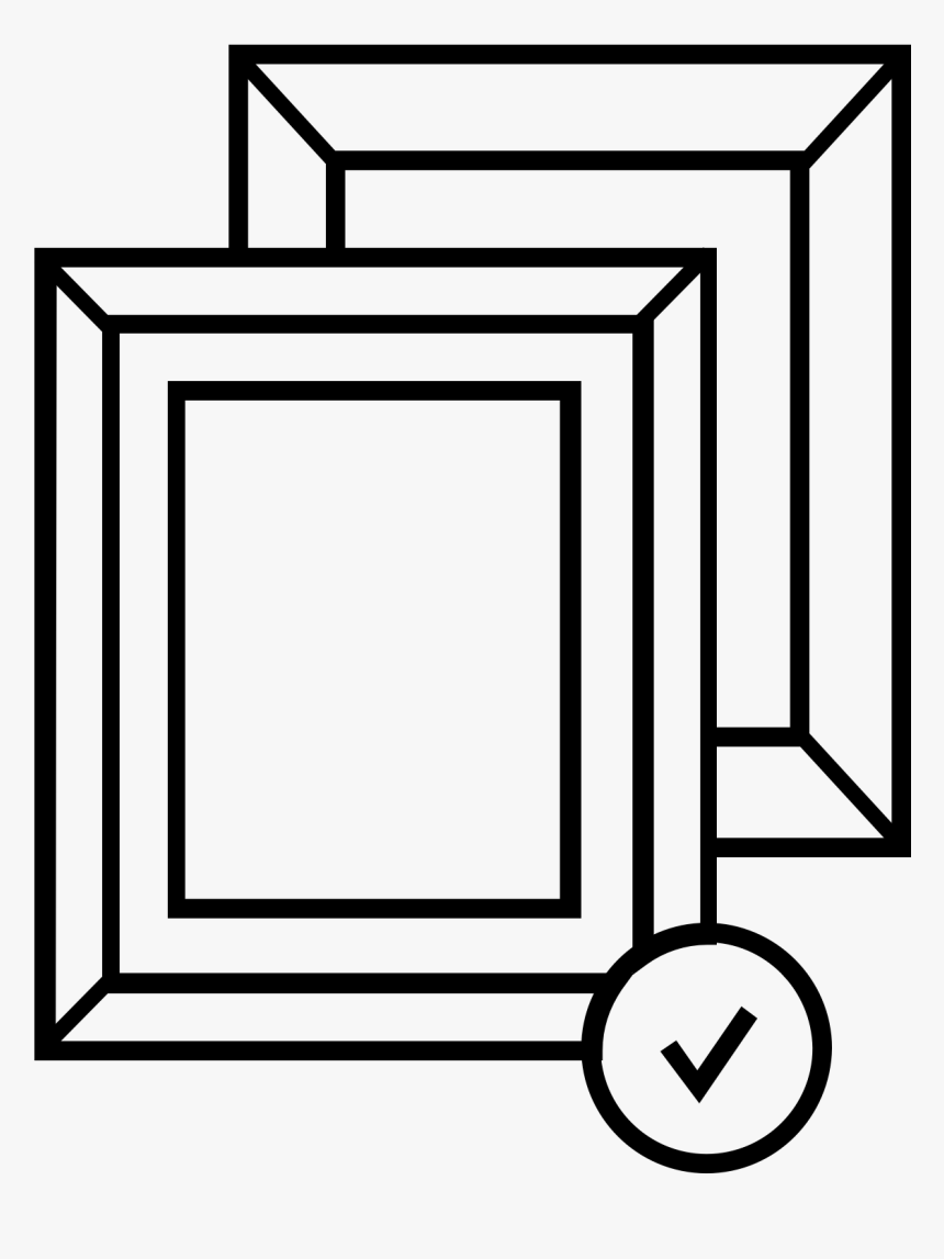 Instagram Frame Png - Frame Glass Icon Png
