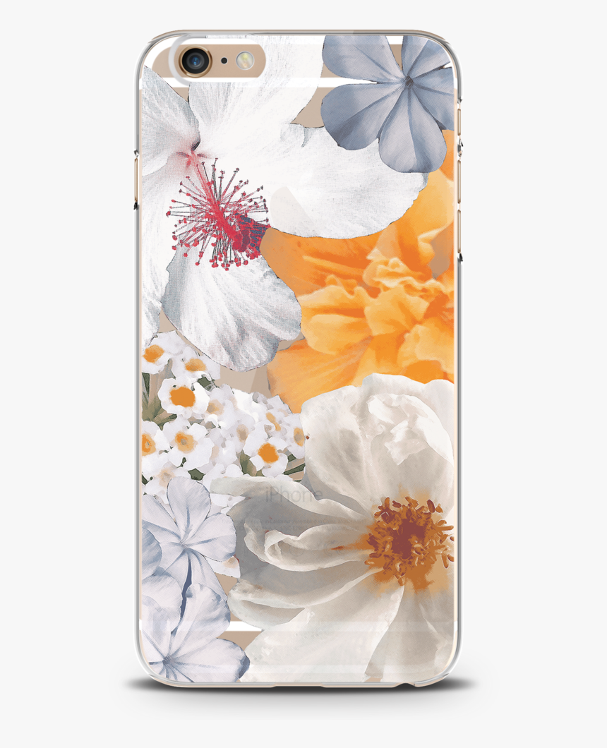 Spring Flowers Clear Case For Iphone 6/6s Plus - Mobile Phone Case