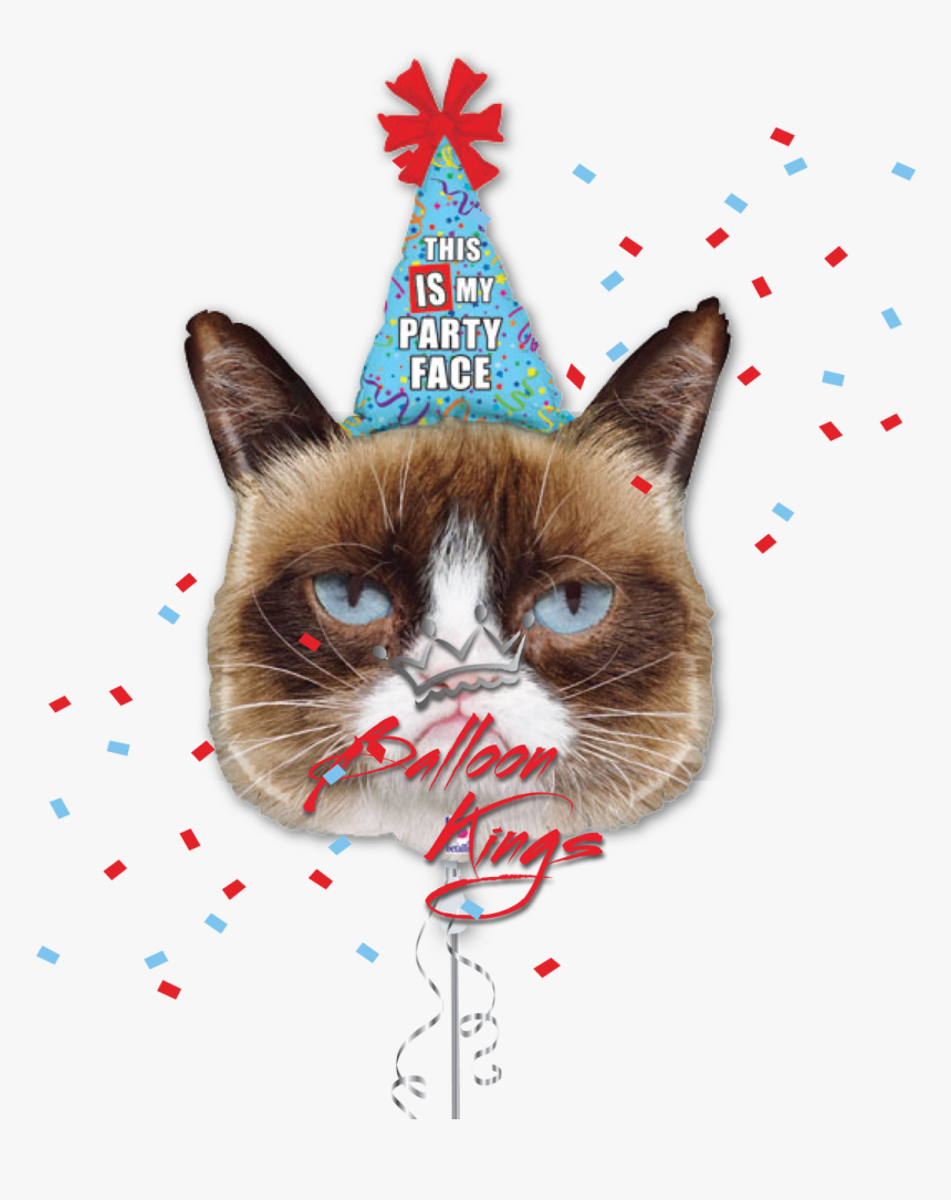Grumpy Cat Birthday Balloon 