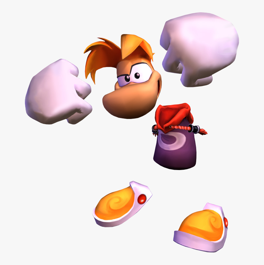 Rayman 2 Helicopter Hair