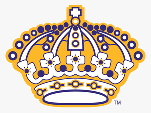 Transparent Kings Crown Png - Old Los Angeles Kings Logo
