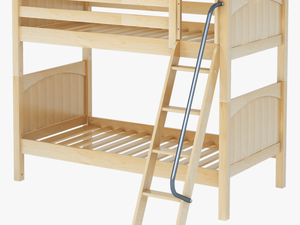 Maxtrix Kids Gotit Twin Medium Bunk Bed W/ Angled Ladder - Bunk Bed