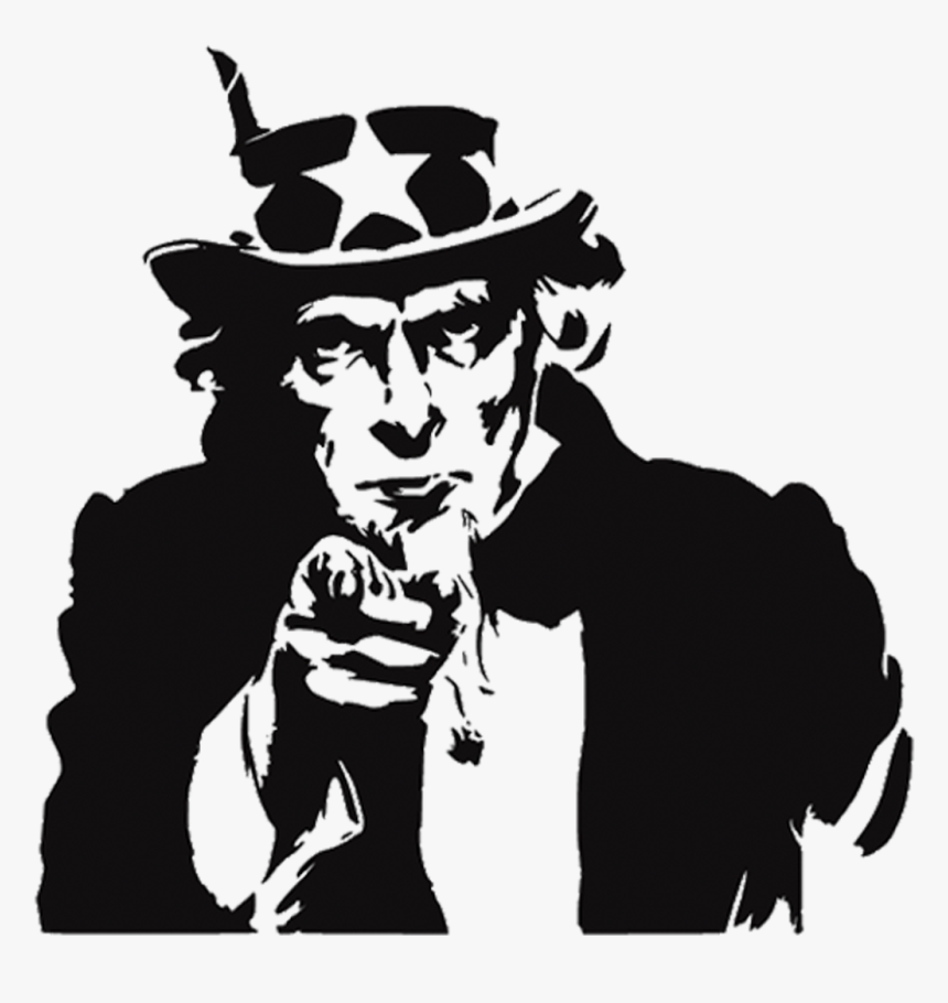 Uncle Sam Black And White