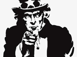Uncle Sam Black And White