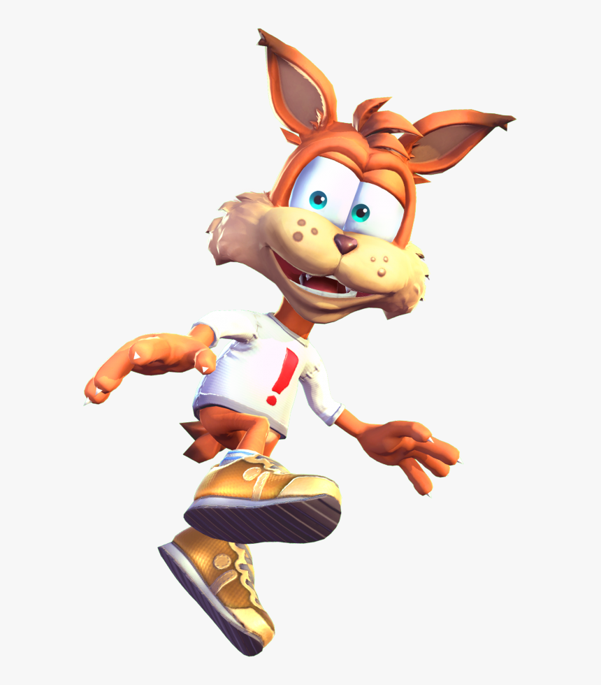 Bubsy Paws On Fire Model