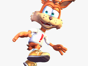 Bubsy Paws On Fire Model