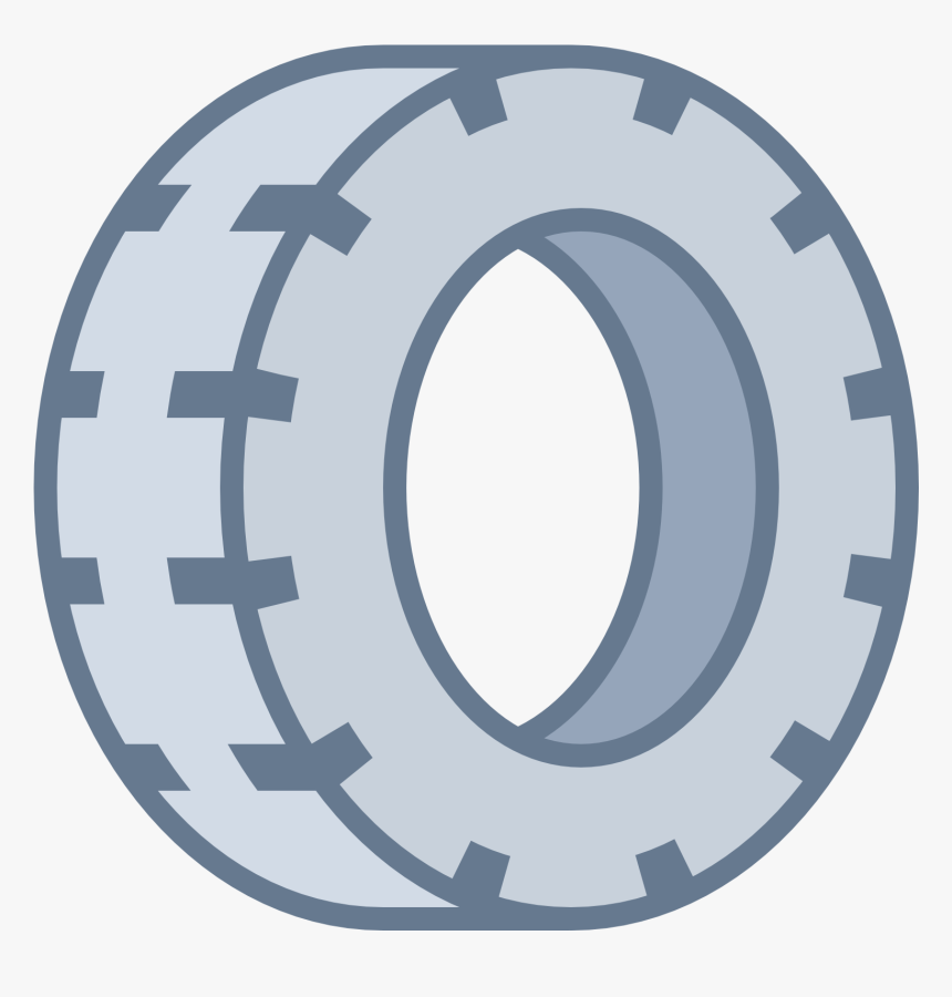The Icon Is A Simplified Depiction Of A Car Tire - Car Tires