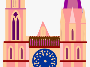Fairytale Castle 8 Clip Arts - Cathedral Clipart