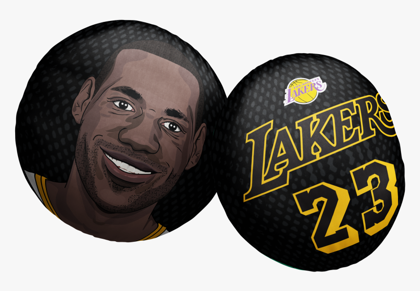 Lebron James Head Png - Logos And Uniforms Of The Los Angeles Lakers