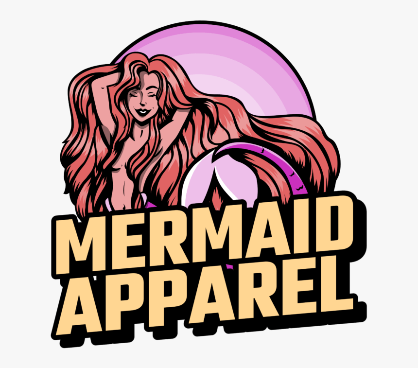 Beach Apparel Brand Logo Maker Featuring A Mermaid - Clothing Logos