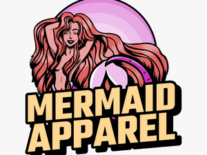 Beach Apparel Brand Logo Maker Featuring A Mermaid - Clothing Logos