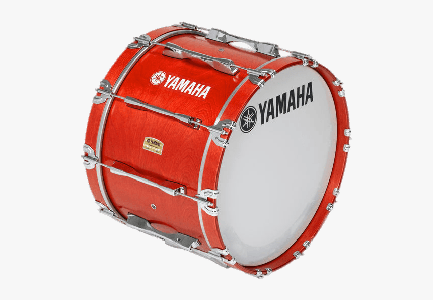 Red Bass Drum - Yamaha Marching 