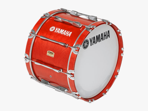 Red Bass Drum - Yamaha Marching Bass Drums