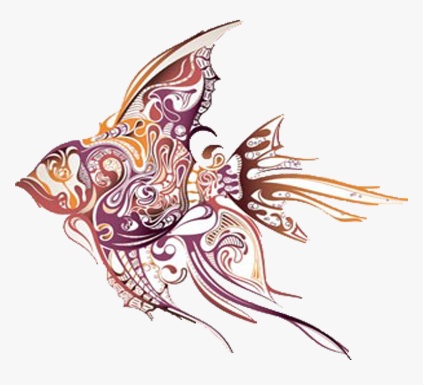 Drawn Angelfish Chola - Cute Dra