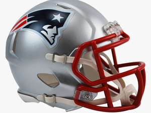 New England Patriots Speed Mini Helmet - New England Patriots Helmet
