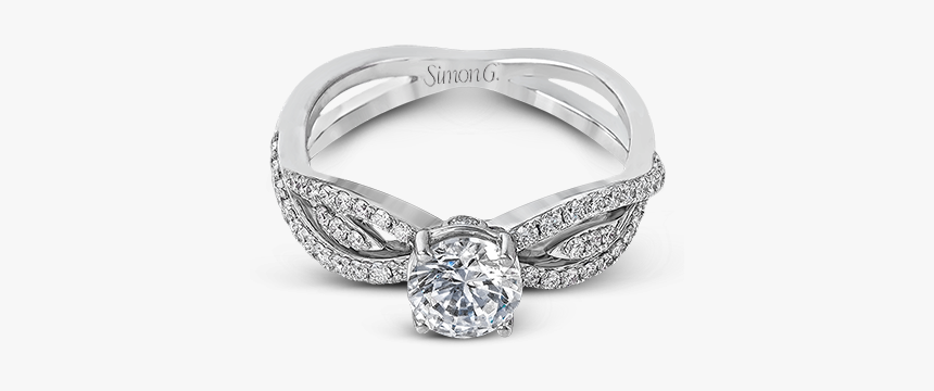 18k White Gold Engagement Ring - Engagement Ring