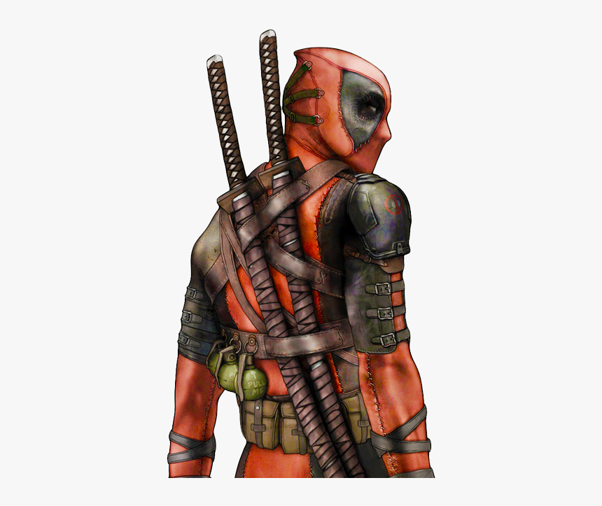 Deadpool With White Background