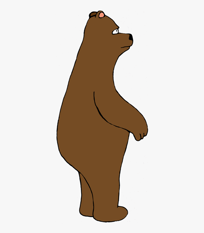 Standing Bear Png - Clip Art Bear Standing