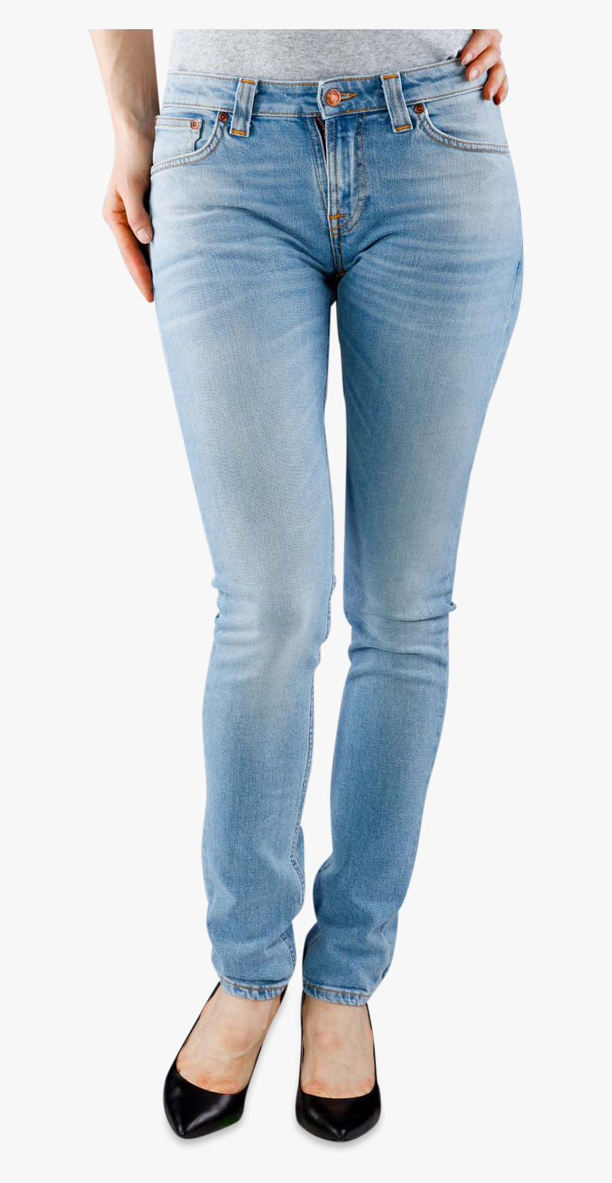 Women Jeans Png - Colette High W