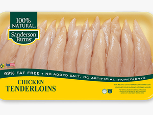 Value Pack Chicken Tenderloins - Sanderson Farms Boneless Chicken Breast