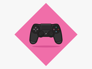 Transparent Controller Icon Png - Controller Png Pink Icon