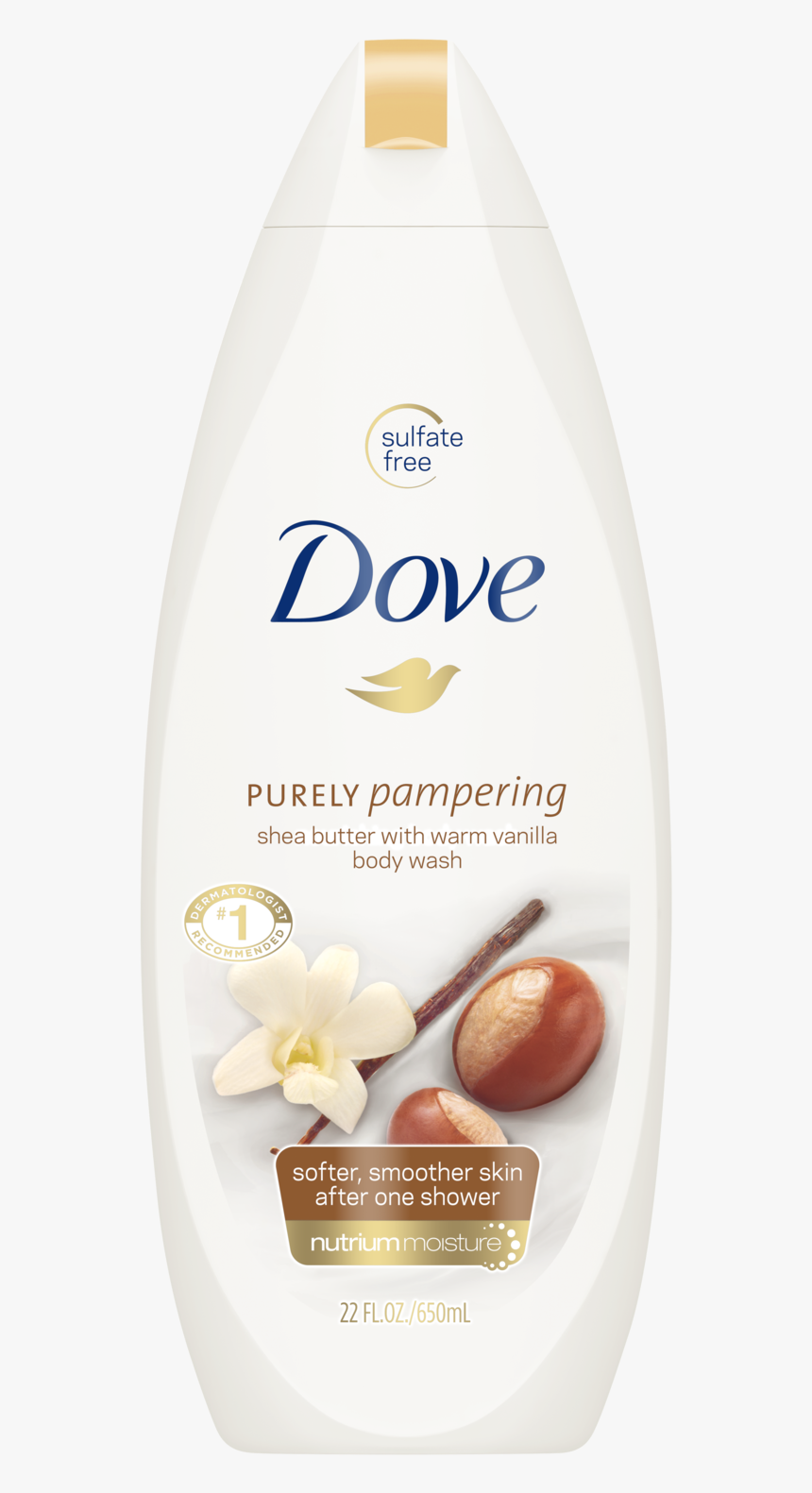 Dove Purely Pampering Shea Butter With Warm Vanilla - Sensitive Skin Dove Body Wash