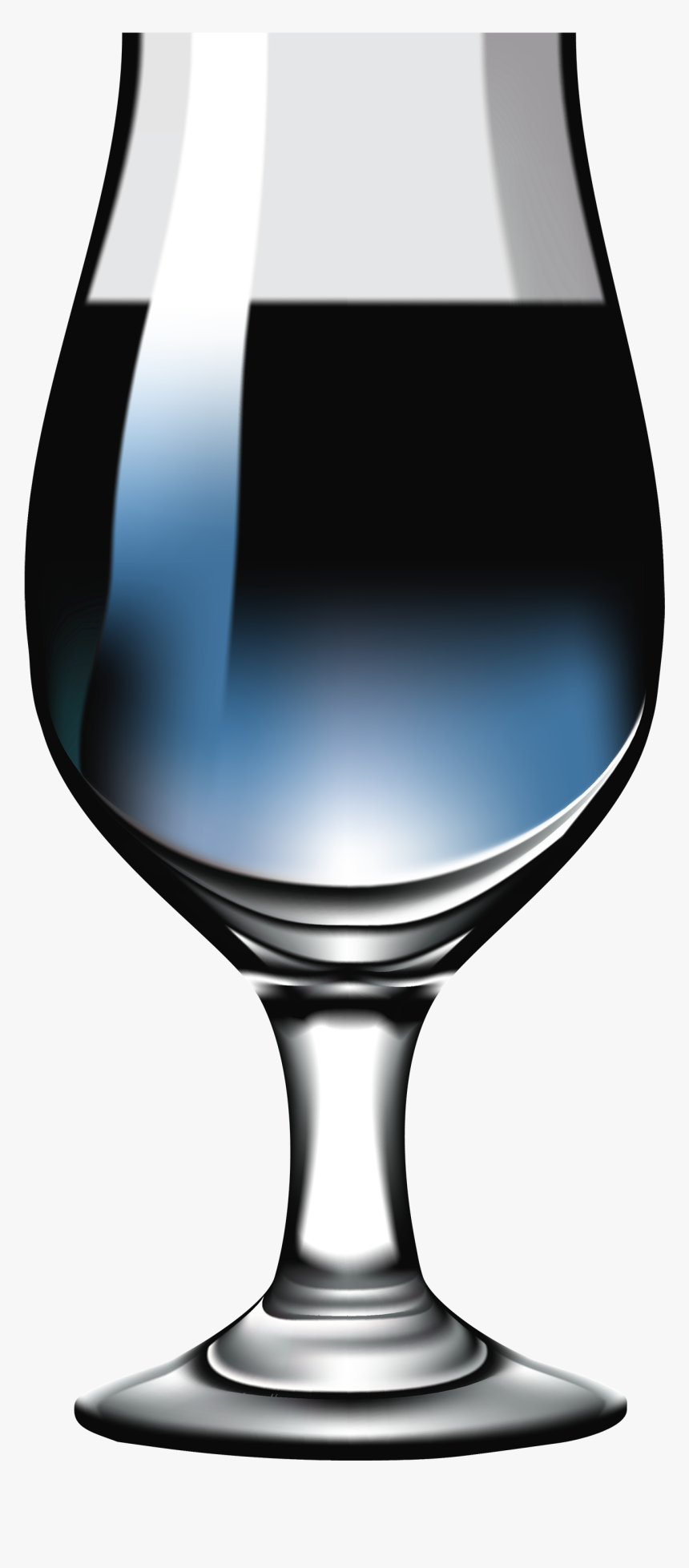Blue Drink Png Clipart - Champagne Stemware