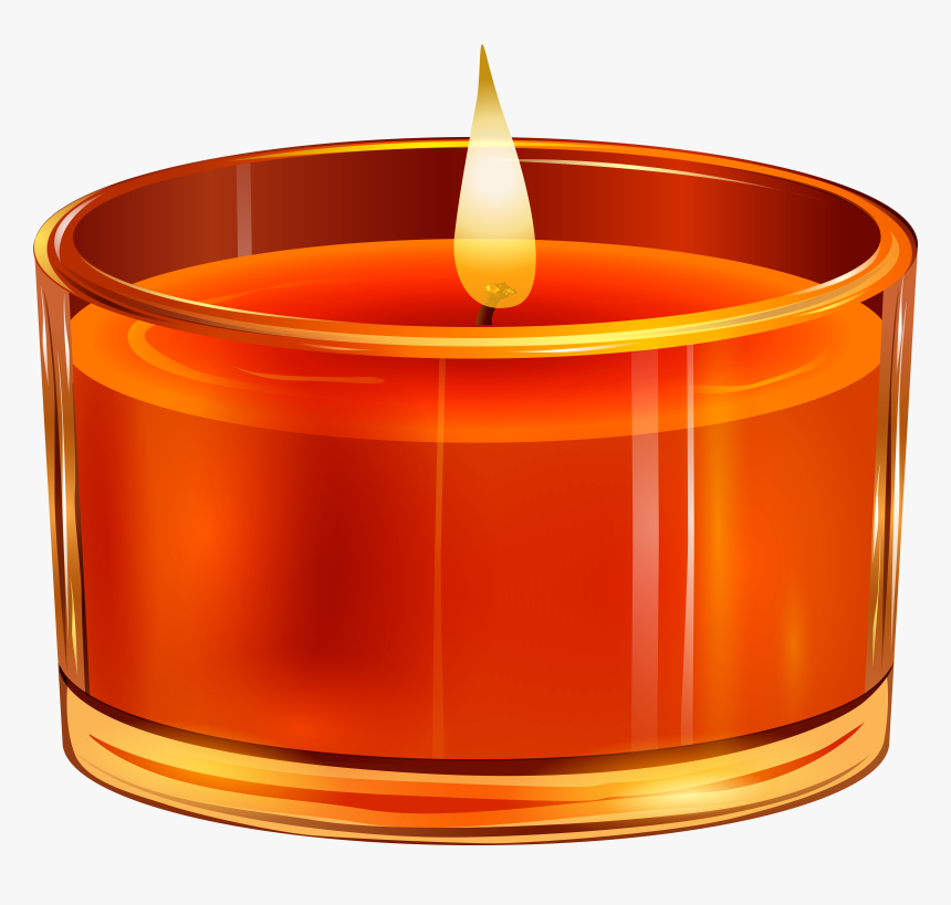 Red Cup Candle Png Clip Art