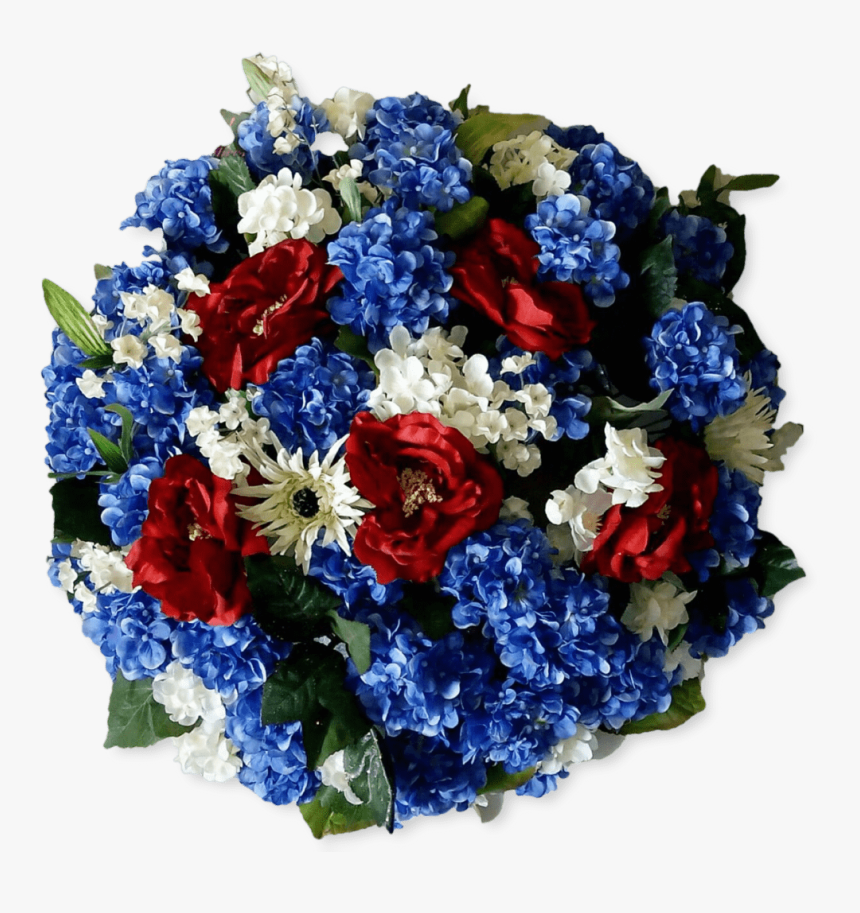 Blue Red White Wreath Buy Flower