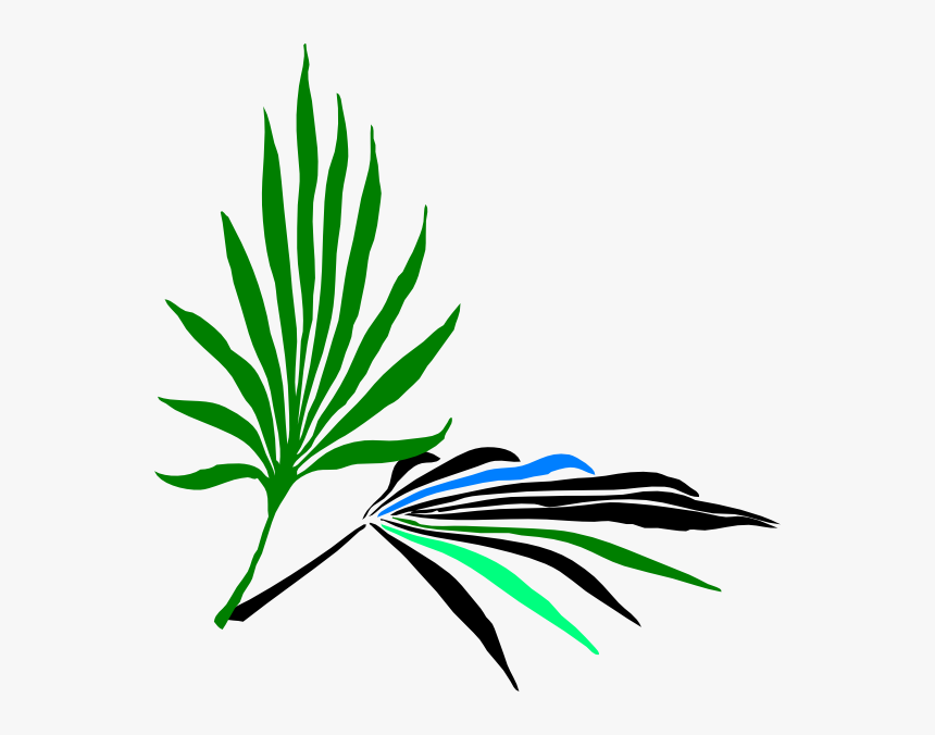 Leaves Clip Art At - Palm Frond 