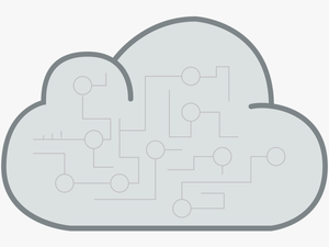 Information Technology Cloud Information Technology - Vector Transparent Technology Cloud Png