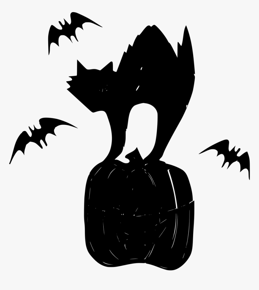 Black Cat Clipart Halloween