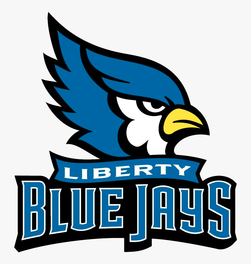 Transparent Blue Jay Mascot Clipart - Liberty High School Blue Jay