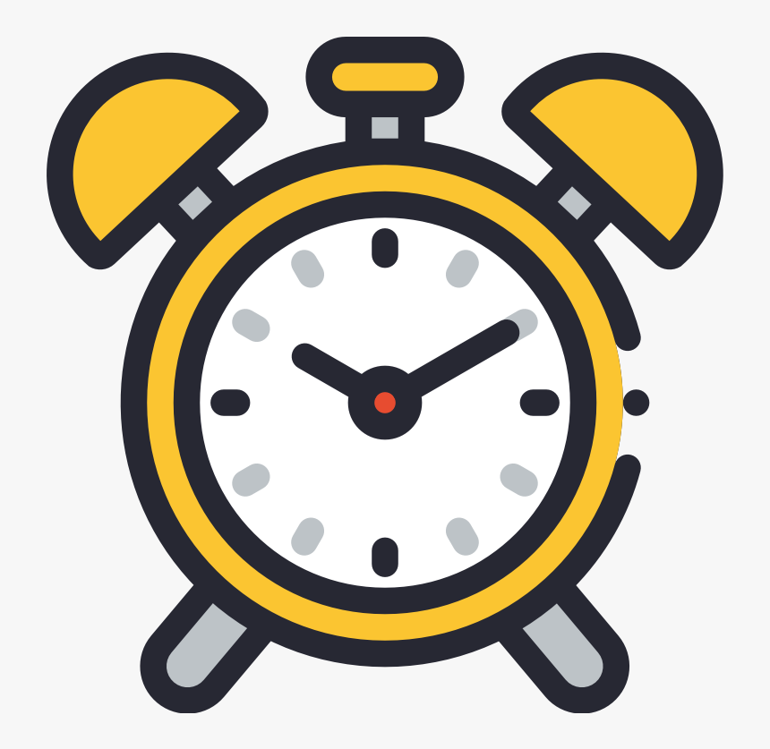 Transparent Alarm Icon Png - You