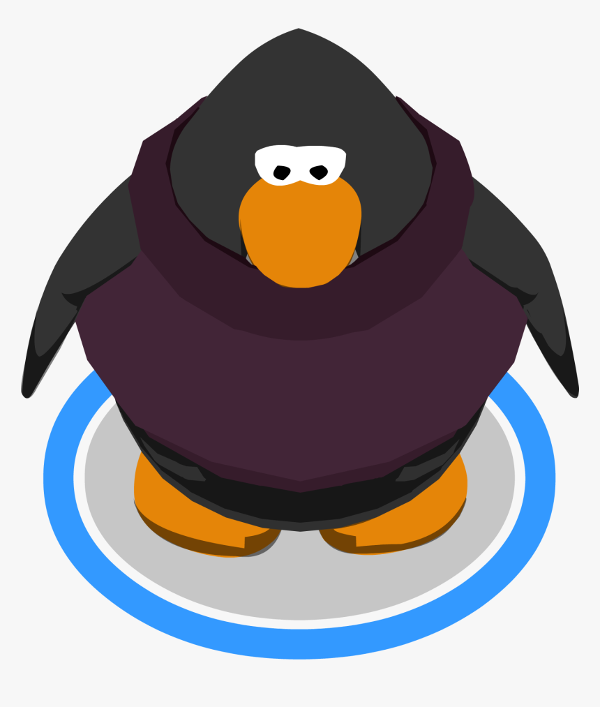 Purple Cloud Look - Club Penguin Penguin Model