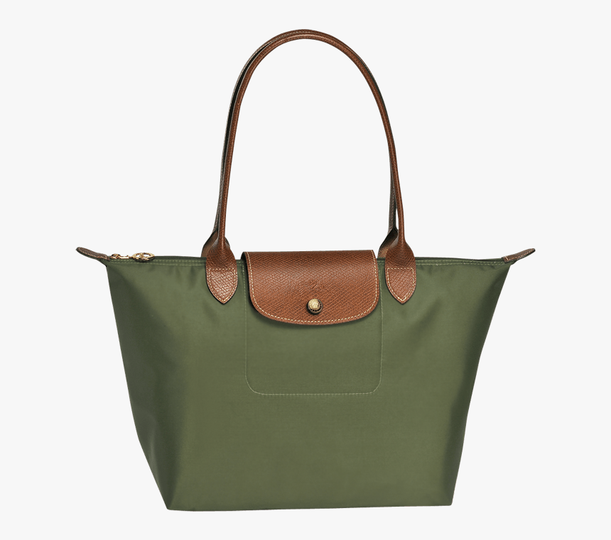 Green Longchamp Handbag - Transp