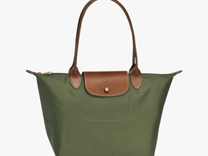 Green Longchamp Handbag - Transparent Background Handbag Clipart